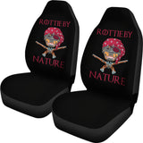 Rottie By Nature Car Seat Cover