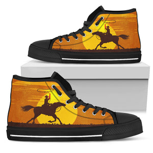 Cowgirl Lasso High Top Shoe
