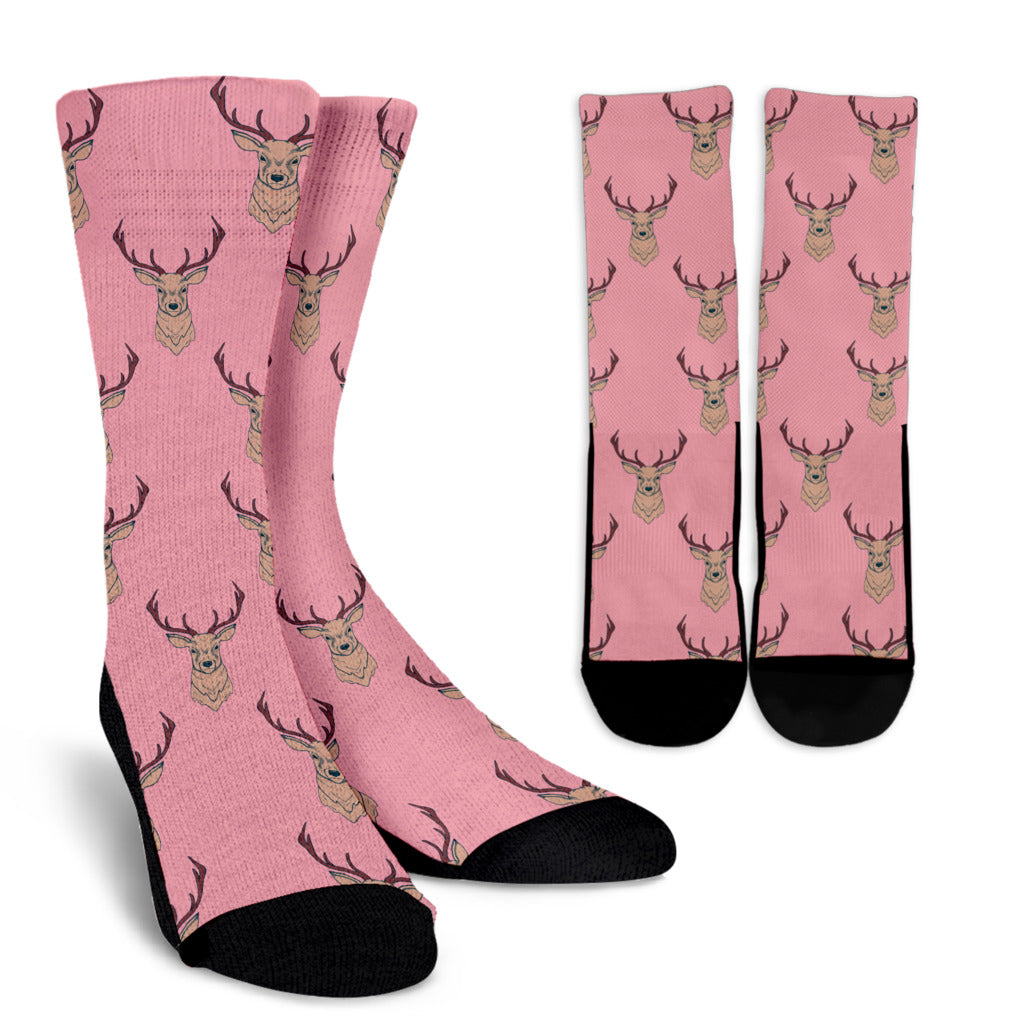 Socks - Pink Buck