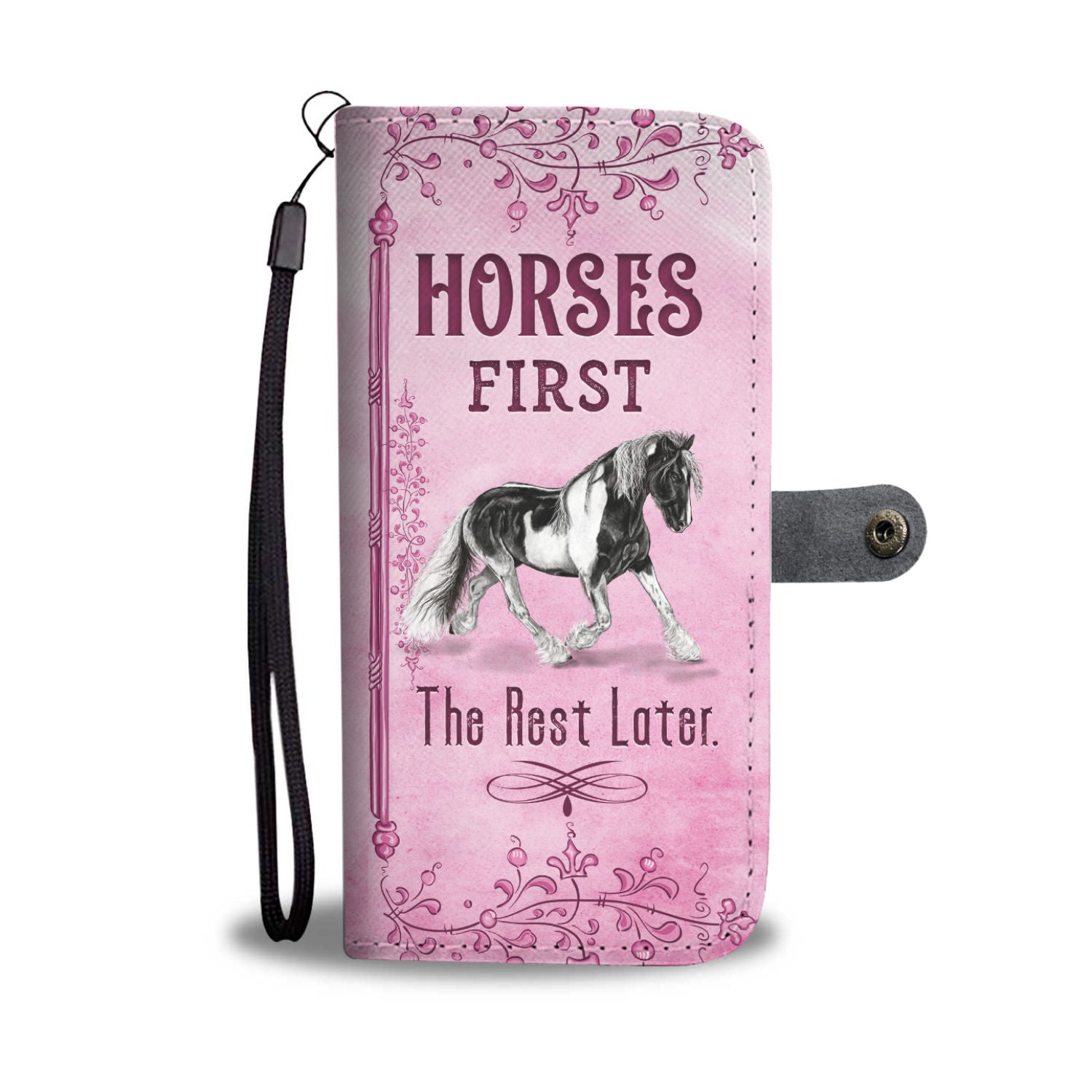 3 in 1 Horse Lover RFID Wallet Phone Case Bundle Saddle Up