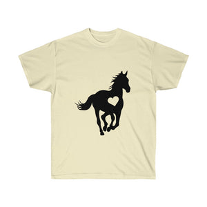 Horse Heart Lover T-Shirt - Concert Tee Shirt - T Shirt- Gift - Birthday - Cowgirl - Mom Gift - Rodeo Tshirt