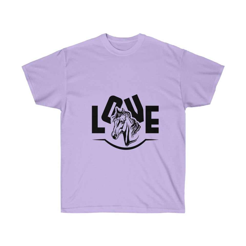 LOVE Horse T-Shirt - Concert Tee Shirt - T Shirt- Gift - Birthday - Funny Cowgirl - Mom Gift - Rodeo