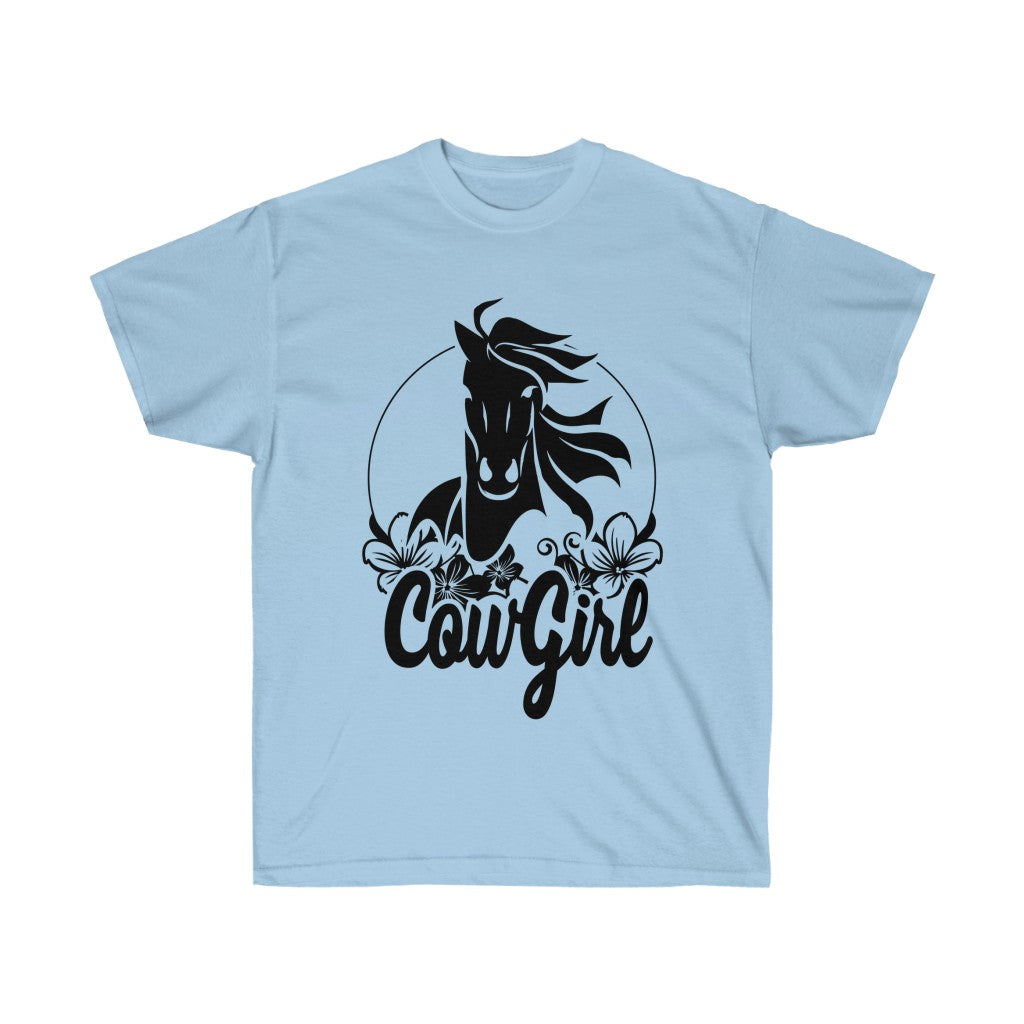 Cowgirl T-Shirt - Concert Tee Shirt - Country T Shirt- Gift Tshirt Birthday - Horse Lover Shirt