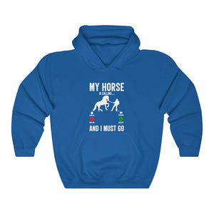 My Horse Is Calling Hooded Sweatshirt