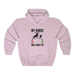 My Horse Is Calling Hooded Sweatshirt