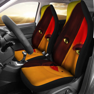 YingYang Abstract Car Seat Covers