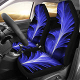 Blue Feather Car Seat Covers