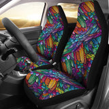 Boho Feathers Seat Covers