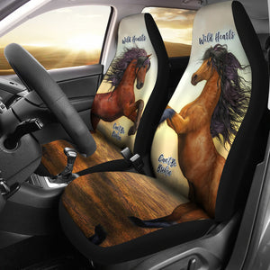 Wild Hearts Can't Be Broken Car Seat Covers For Horse Lovers