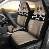 Bone & Puppy Car Seat Cover