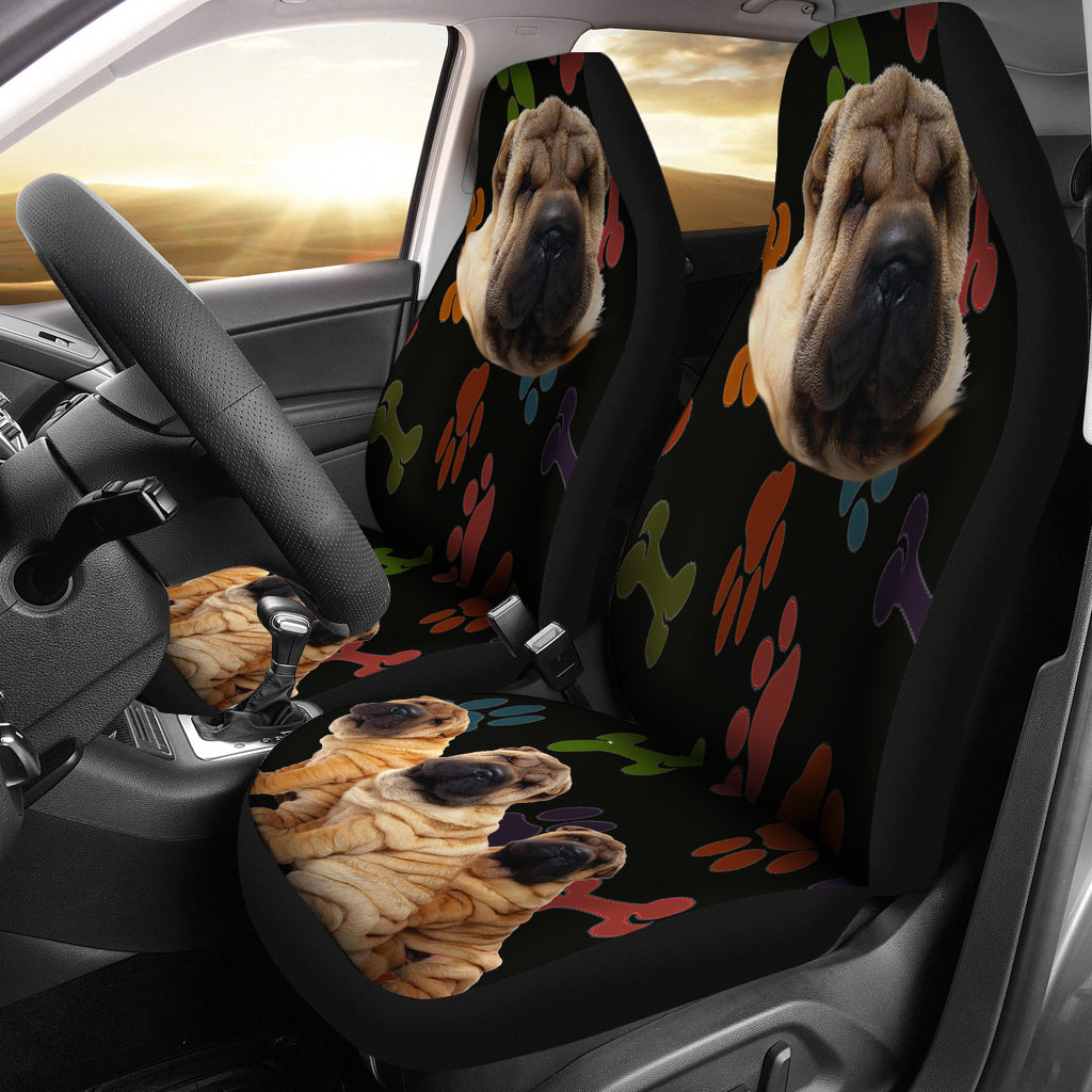 Big Shar Pei Car Seat Cover