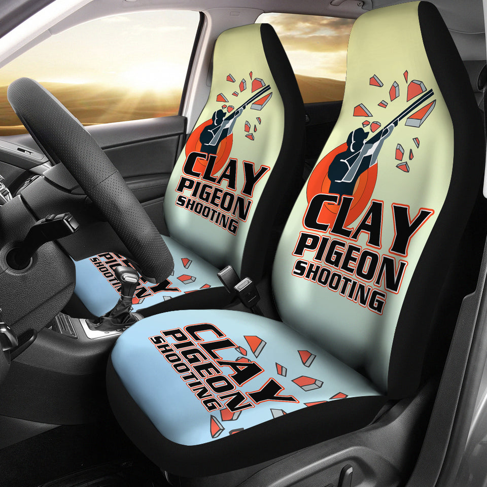 Clay Pigeon Car Seat Covers