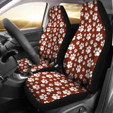 Paw Prints Front Seat Covers