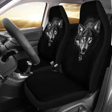 WOLF PRINT SEAT COVERS - NIGHTMARE