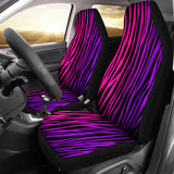 Rainbow Zebra Custom Car Seat Covers