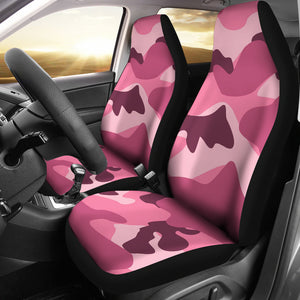 Pink Camo Car Seat Covers