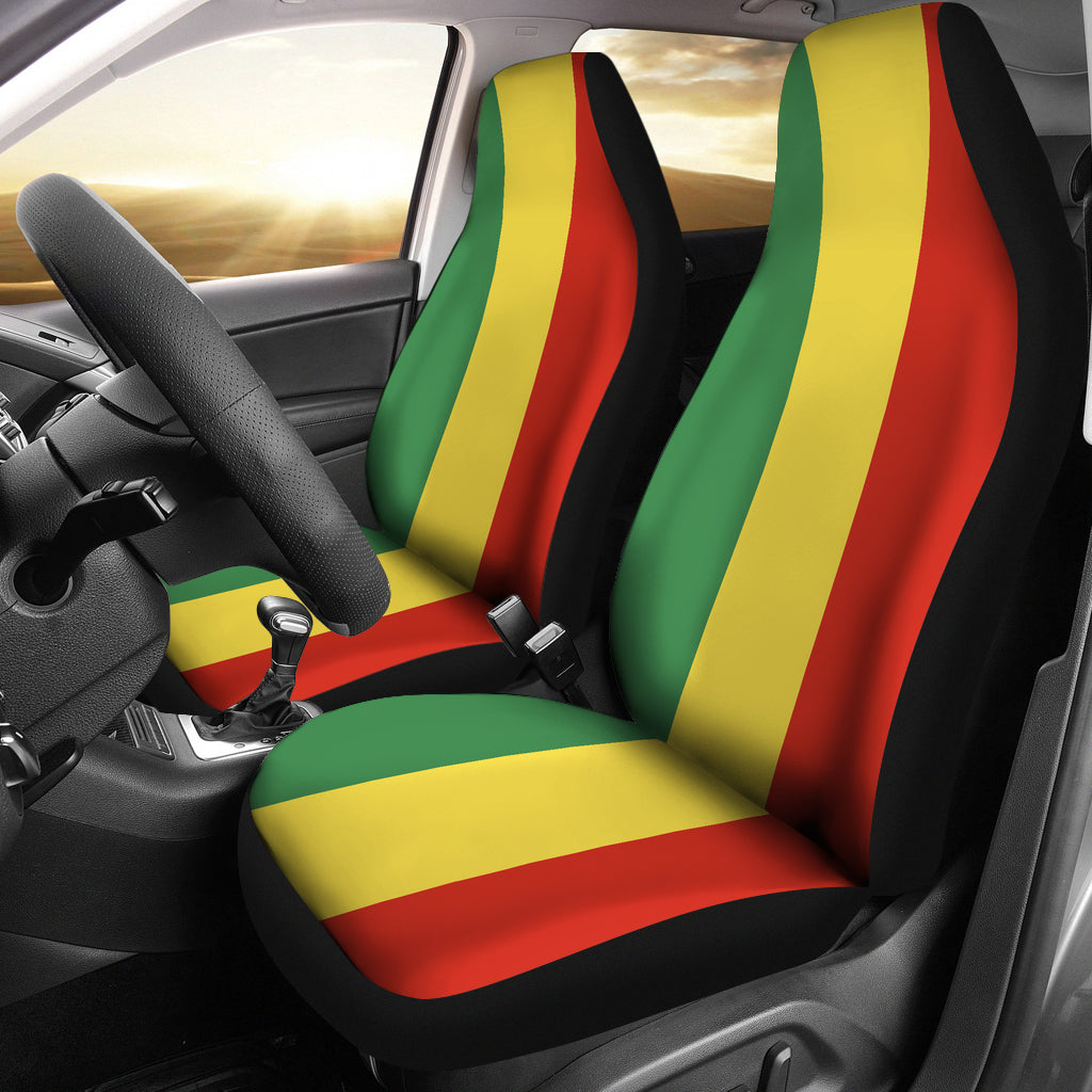 Rasta Inspired Seat Covers