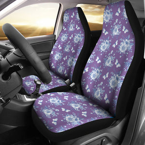 Victorian Purple Car Seat Covers