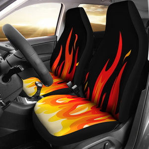Flame Bandana Car Seat Covers