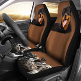 Rotts friends Car Seat Cover
