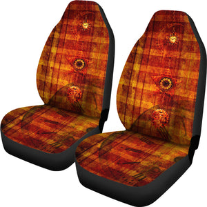 Steampunk Clock Car Seat Covers