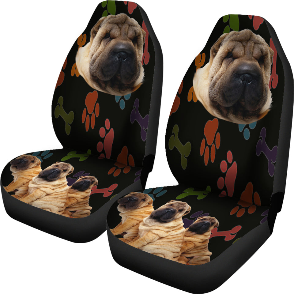 Big Shar Pei Car Seat Cover