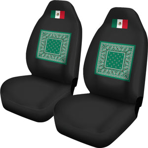 Flag of Mexico Bandana Car Seat Covers