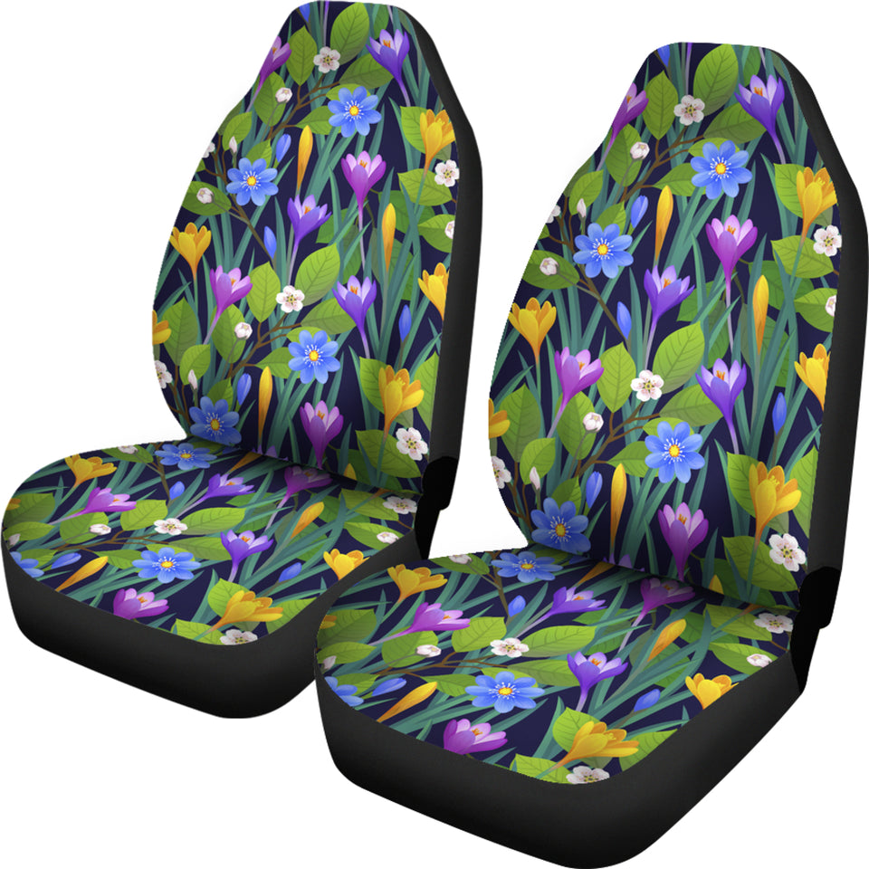 Flower Vintage Car Seat Covers