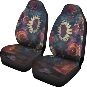 The Sunflower Bouquet Car Seat Covers from Fine Art Painting