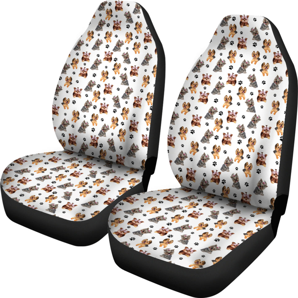 Yorkshire Terrier Car Seat Covers (Set of 2)