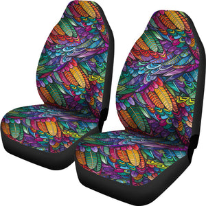 Boho Feathers Seat Covers