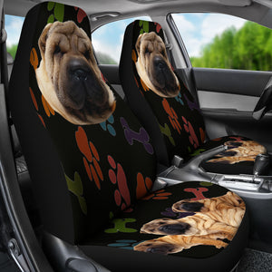 Big Shar Pei Car Seat Cover