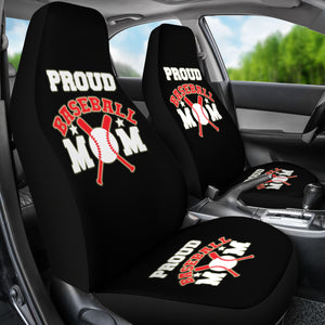 Proud Baseball Mom Car Seat Covers