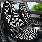 Zebra Print Custom Car Seat Covers