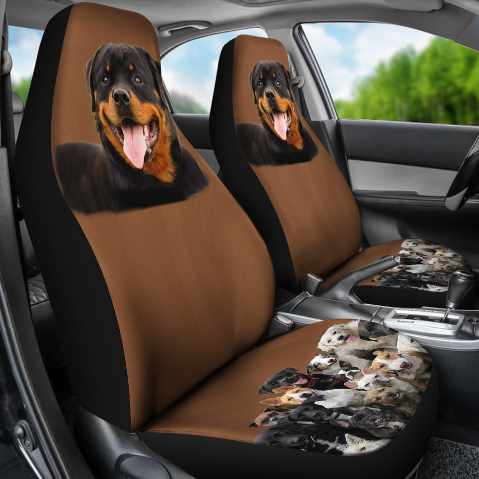 Rotts friends Car Seat Cover