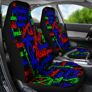 Custom-Made Holy Bible Books Mixed Colors Car Seat Cover