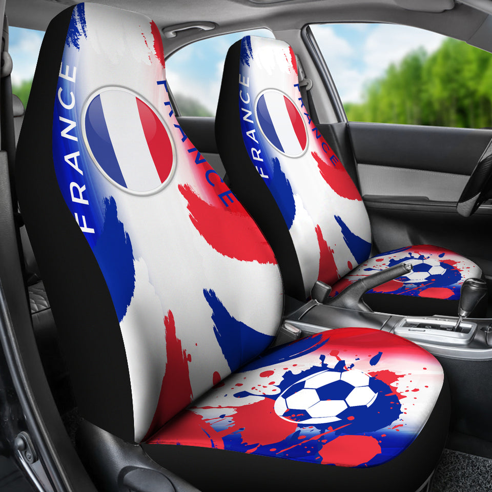 France World Cup Soccer Football Car Seat Covers