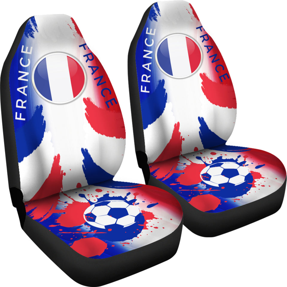 France World Cup Soccer Football Car Seat Covers