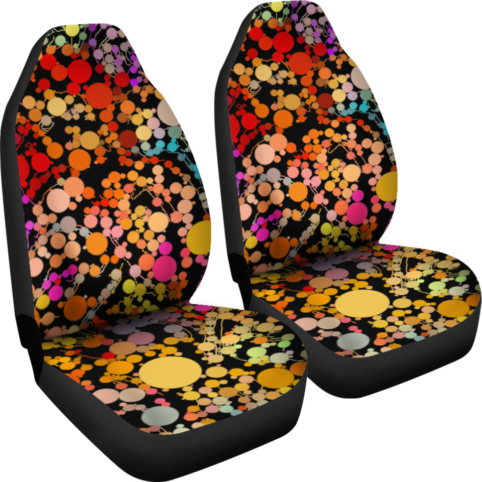 Multicolor Car Seat Covers