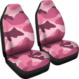 Pink Camo Car Seat Covers