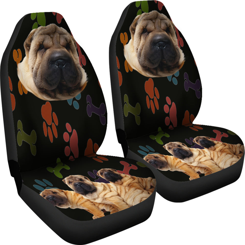 Big Shar Pei Car Seat Cover