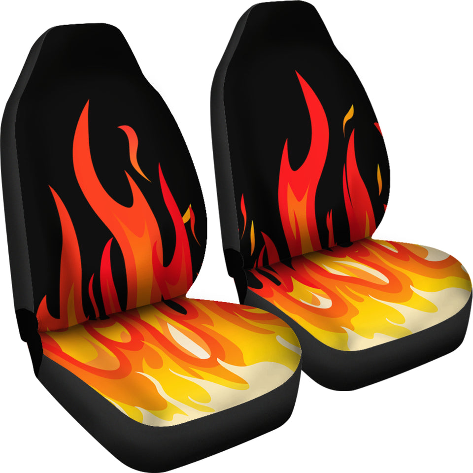 Flame Bandana Car Seat Covers