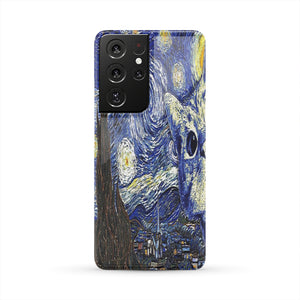 Cat Van Gogh Phone Case