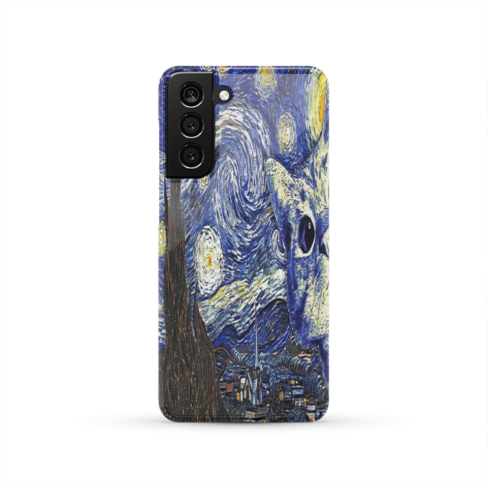 Cat Van Gogh Phone Case